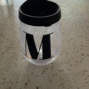 “M” tumbler